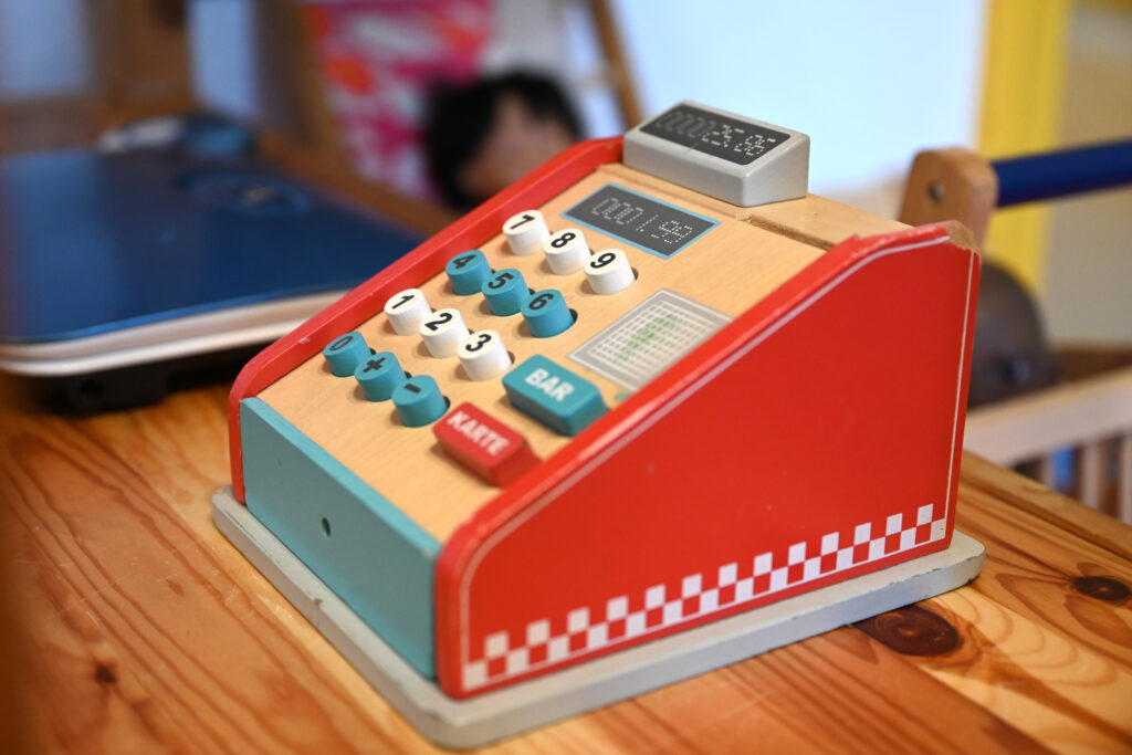 Bau- und Spielbereich im Kinderladen
