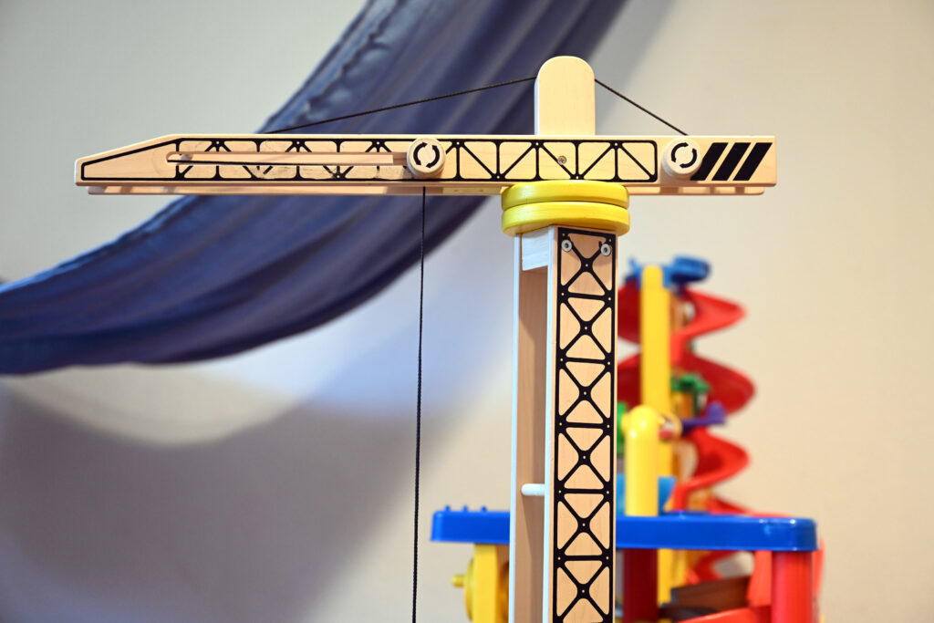 Bau- und Spielbereich im Kinderladen