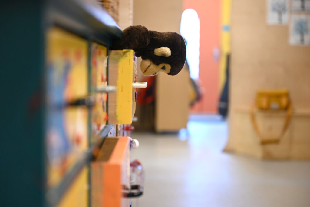 Heller Flur im Kinderladen